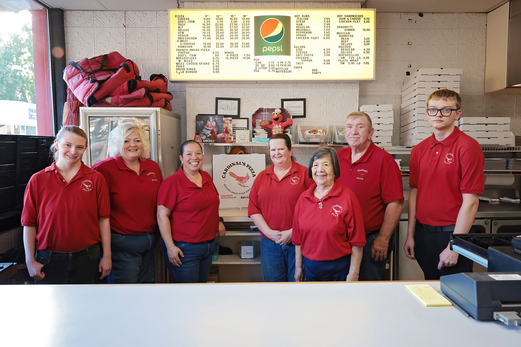 Cardinal's Pizza Team